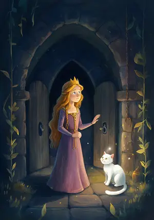 THE LITTLE WHITE CAT