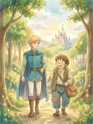 THE CLEVER PRINCE and THE STUPID BROTHER