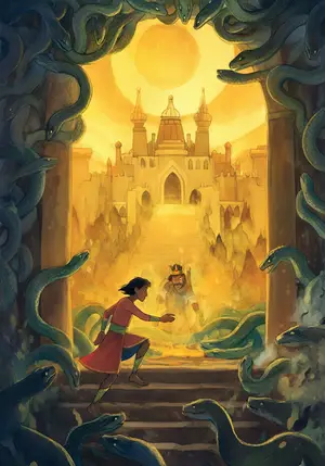 THE PRINCE with THE GOLDEN MOUTH