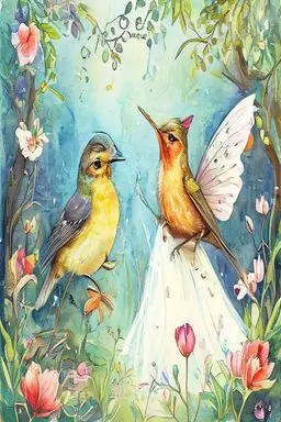 THE WEDDING of ROBIN REDBREAST and JENNY WREN