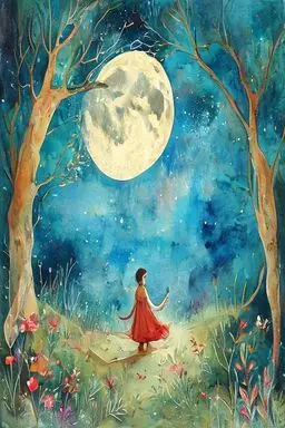 WHY THERE IS a MAN in the MOON