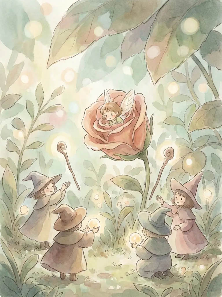 TING-A-LING AND THE FIVE MAGICIANS