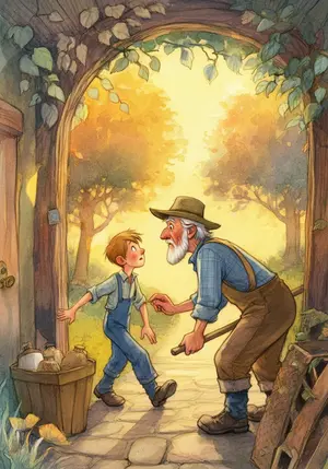 THE FABLE of HANDSOME JETHRO, WHO WAS SIMPLY CUT OUT to BE a MERCHANT