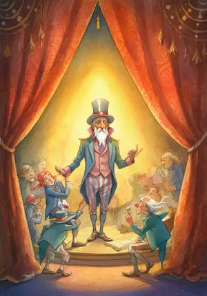 THE FABLE of PADUCAH'S FAVORITE COMEDIANS and THE MILDEWED STUNT