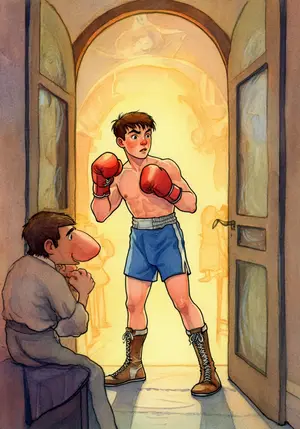 THE FABLE of THE COMING CHAMPION WHO WAS DELAYED