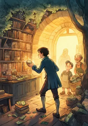 THE FABLE of THE COTILLON LEADER from THE HUCKLEBERRY DISTRICT with THE INTERMITTENT MEMORY