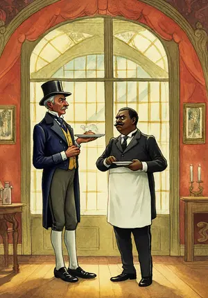 THE FABLE of THE EX-CHATTEL and THE AWFUL SWAT THAT WAS WAITING for THE COLONEL