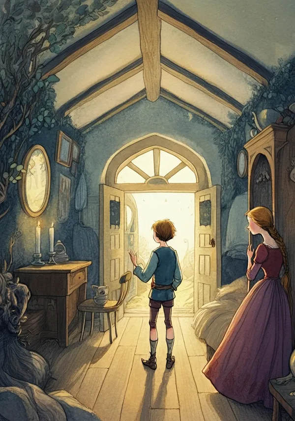 Cover: Curdie and His Mother