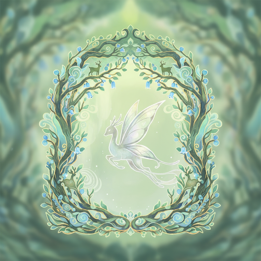 Ghibli-style decorative element for i 413.