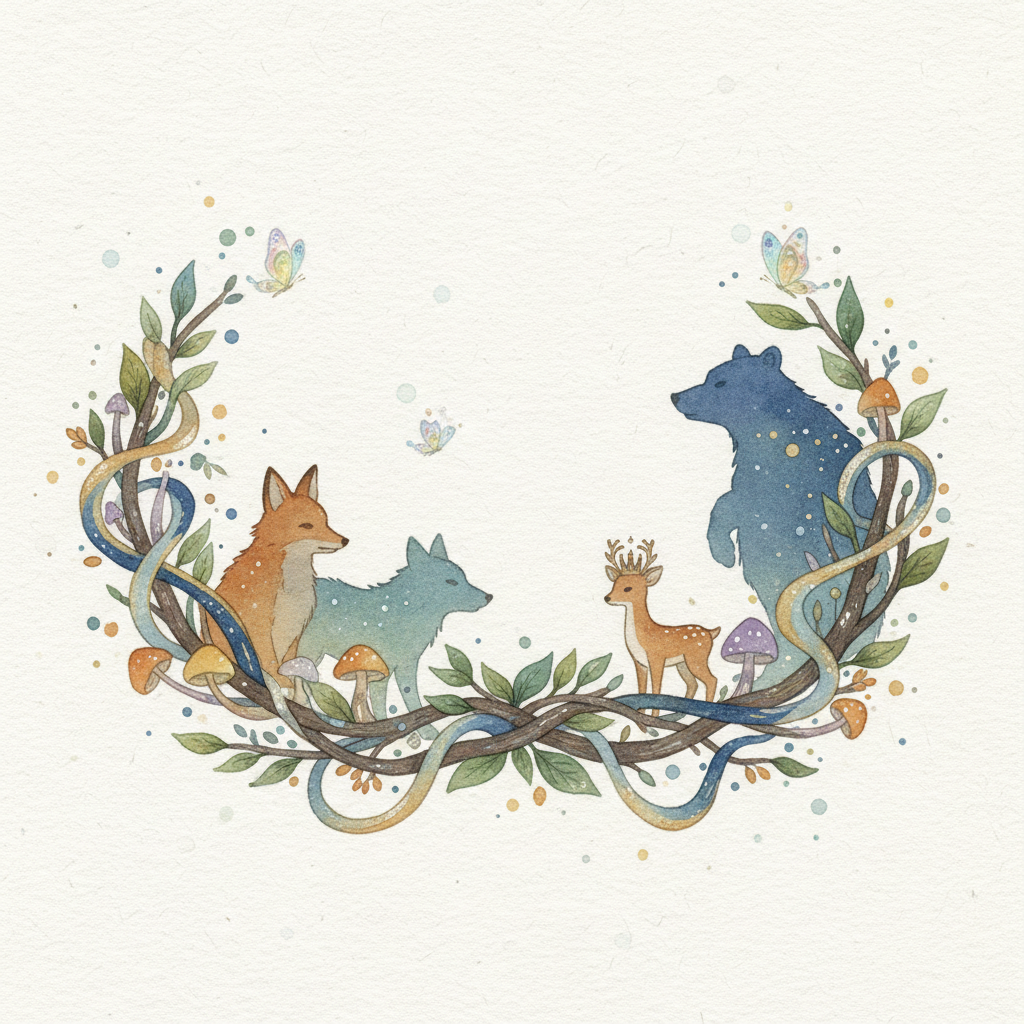 Ghibli-style decorative element for i 103.