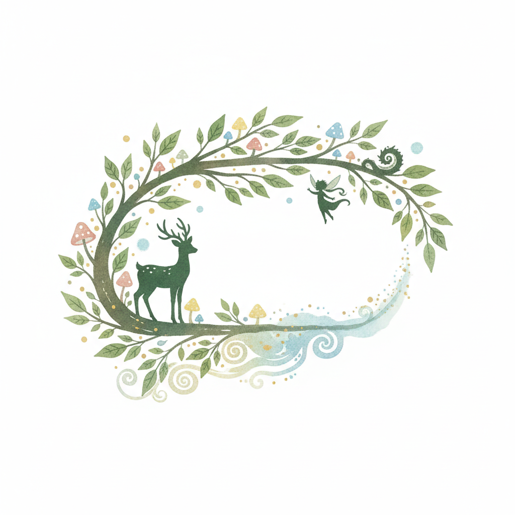 Ghibli-style decorative element for i 106.