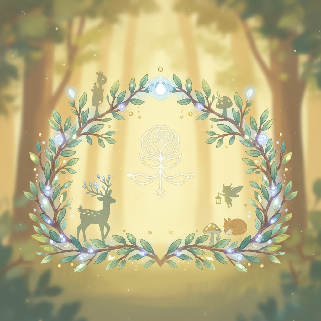 Ghibli-style decorative element for i 219.