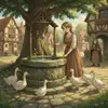 THE GOOSE-GIRL AT THE WELL