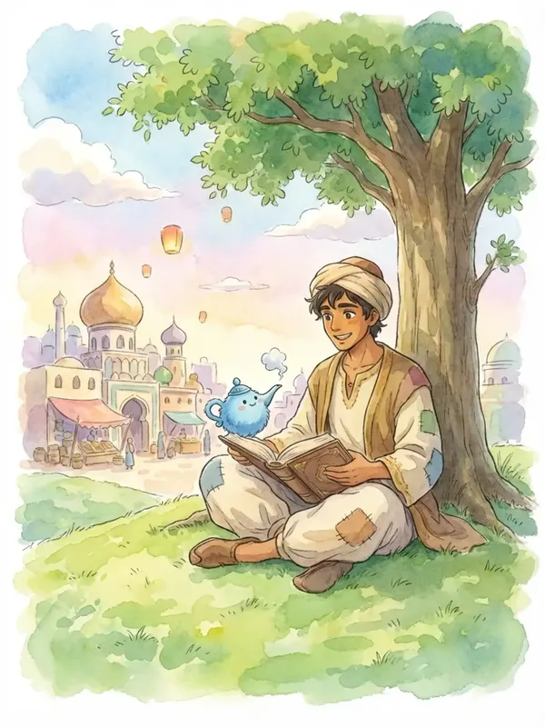 Cover: How the Peaceful Aladdin