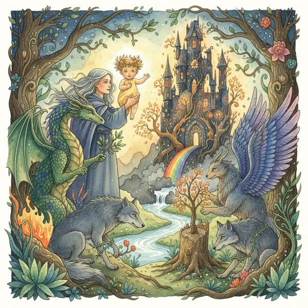 Cover: THE ENCHANTED BABY