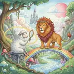 The Baa-Sheep and the Lion