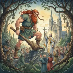 The Giant Finn and Lund’s Cathedral.[1](#xd32e1201)