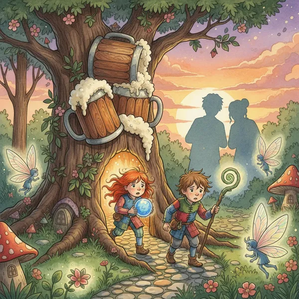 Cover: GUILTY LOOKS ENTER TREE BEERS