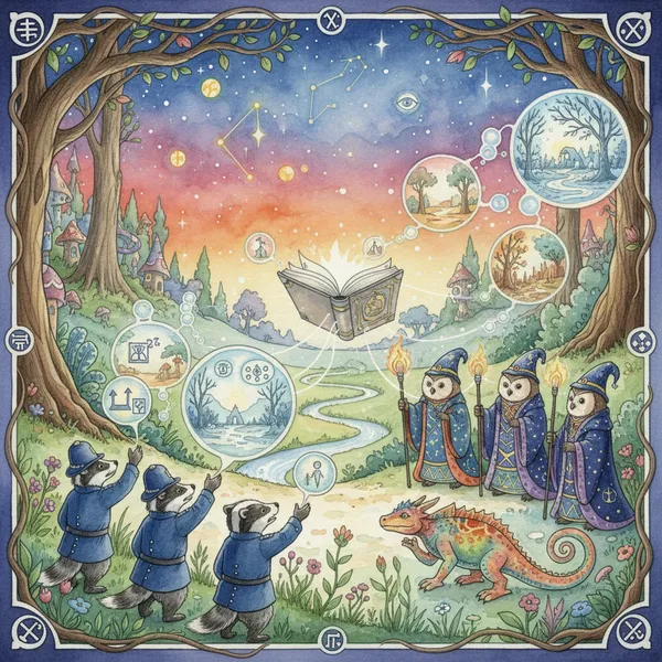 ☛ Policemen and Magicians poster