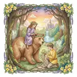 Little Brother Primrose and Sister Lavender