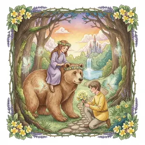 Little Brother Primrose and Sister Lavender