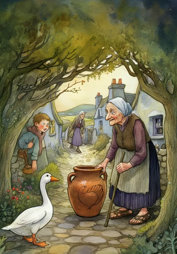 Cover: THE EARTHENWARE GOOSE