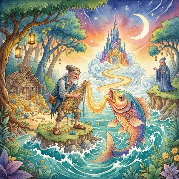 Cover: THE ENCHANTED FISHERMAN