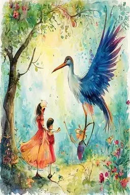 WHEN the STORK CALLED