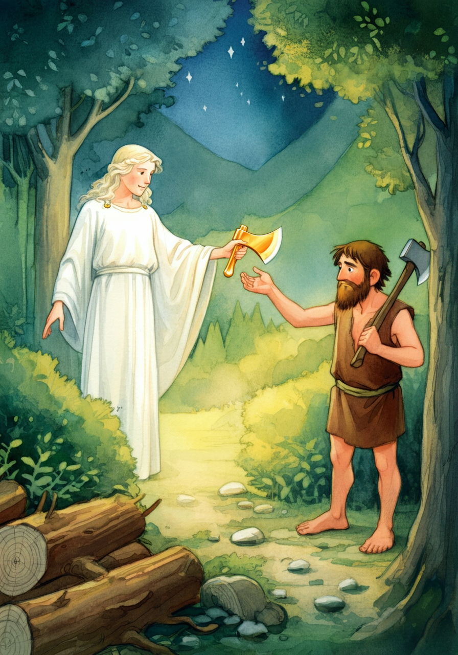 The Woodman and Mercury