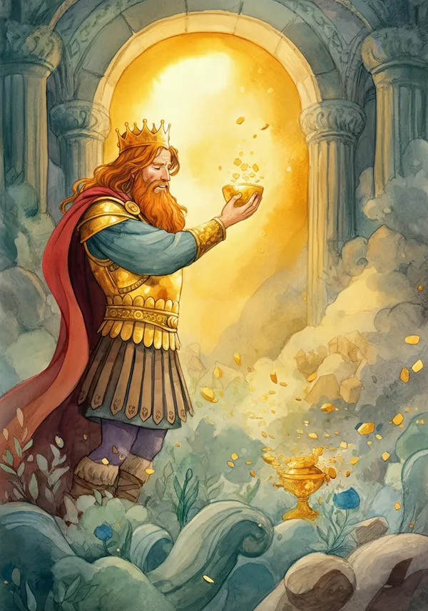 Cover: KING MIDAS of the GOLDEN TOUCH