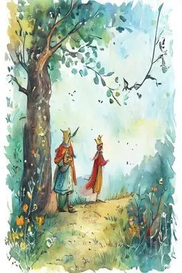 King Harald Goes West-Over-Seas