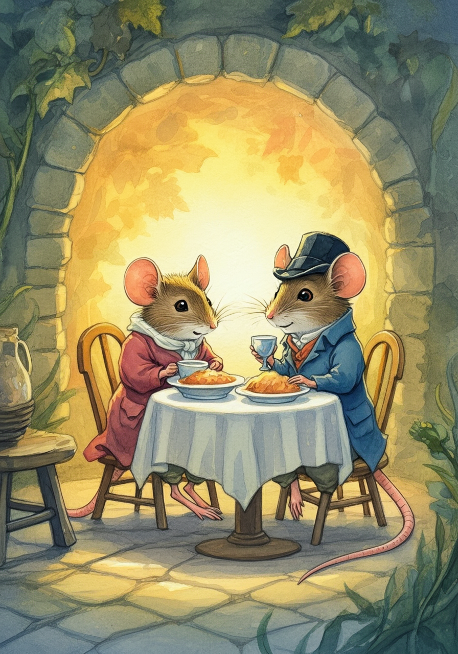 The Town Mouse and the Country Mouse