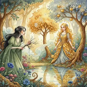 Gold-Tree and Silver-Tree