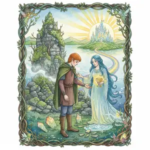 How Cormac Mac Art Went to Faery.