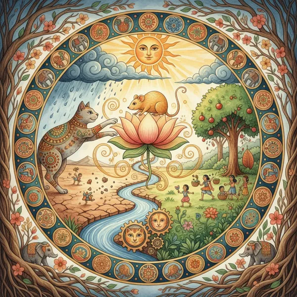 Cover: The Cat and The Mouse