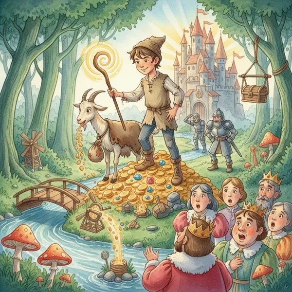 Cover: The Lad with the Goat-skin