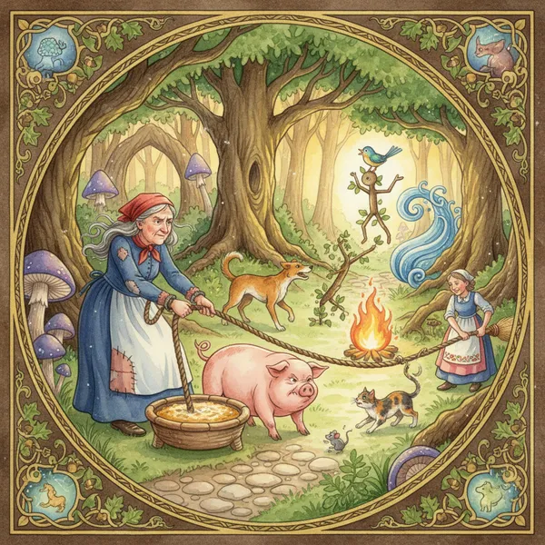 Cover: The Old Woman and Her Pig