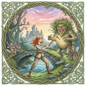 The Shee an Gannon and the Gruagach Gaire