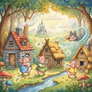 The Story of The Three Little Pigs