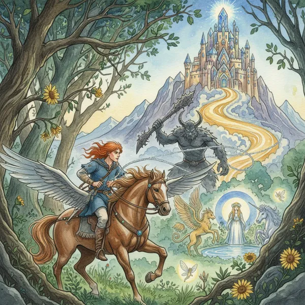 Cover: The Wooing of Olwen