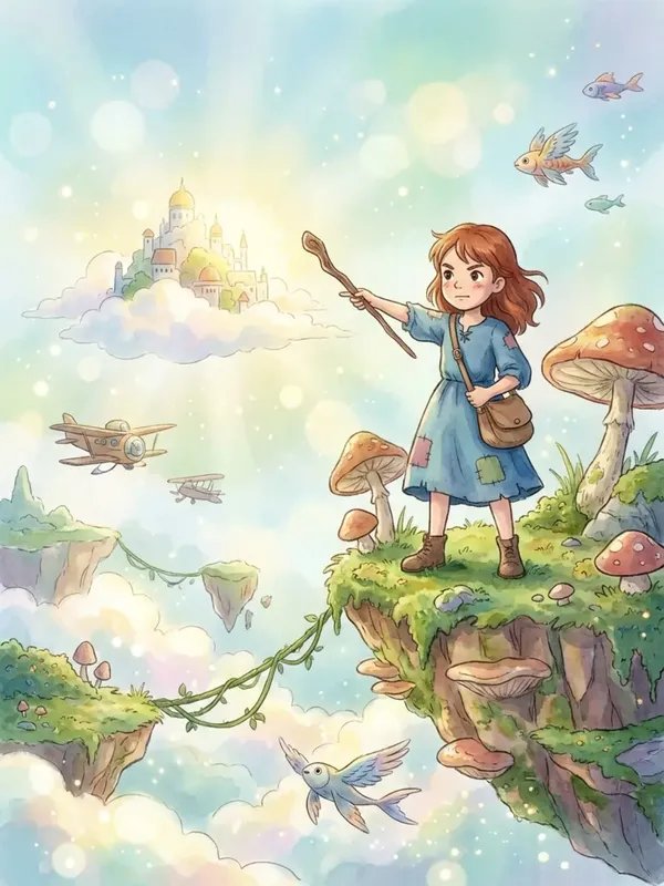 Cover: Up in the Cloud-Land