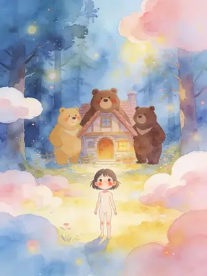 THE WOLF and THE FIVE LITTLE GOATS