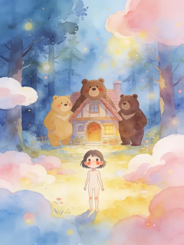 Cover: THE WOLF and THE FIVE LITTLE GOATS