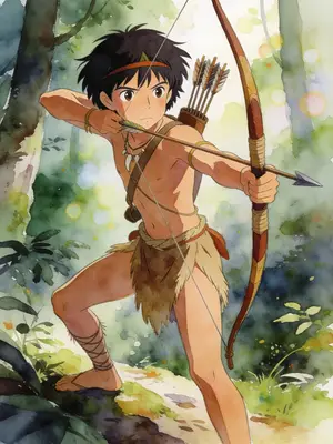 THE DWARF with THE GOLDEN BEARD