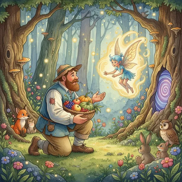 Cover: THE FARMER and THE PIXY