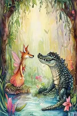 THE JACKAL and THE ALLIGATOR