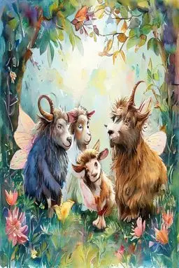 THE STORY of THE THREE BILLY GOAT GRUFFS