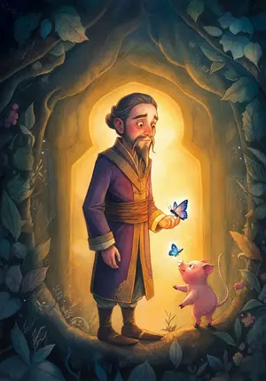 THE MANDARIN and THE BUTTERFLY