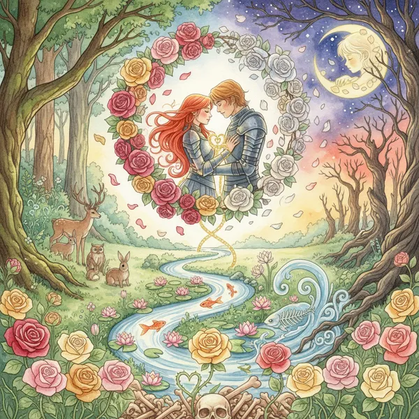 Cover: THE LUCK of THE ROSES