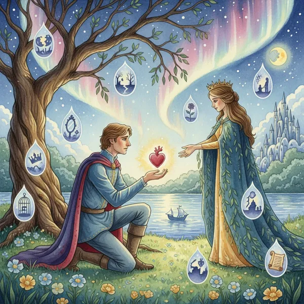 Cover: THE PRINCE with THE NINE SORROWS